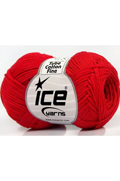 Ice yarns 8x50 جرام. خيوط قطنية ناعمة من القطن الأحمر للصيف، قطن
