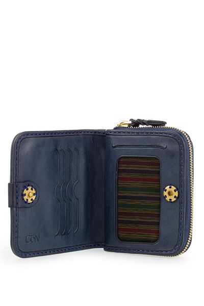 GÖN Maru Navy Blue-Multicolor Women's Wallet 22 Maru