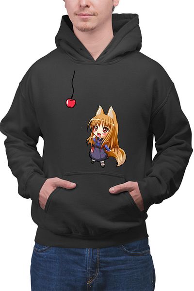 OEM Men's Hoodie Spice And Wolf Holo Anime Love Manga Chibi