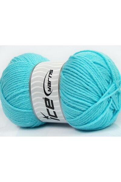 Ice yarns 4x100 جرام. خيوط ناعمة للأطفال من الأكريليك الزجاجي، للشتاء، للأطفا...