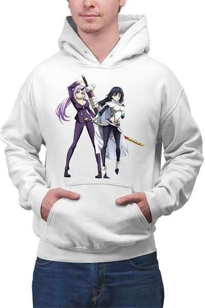 OEM Men's Hoodie TenSura Slime Shizue Shio Mage Assassin Anime Otaku