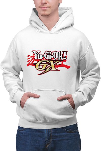 OEM Men's Hoodie Yu Gi Oh Logo Emblem Card Game Duel Academy