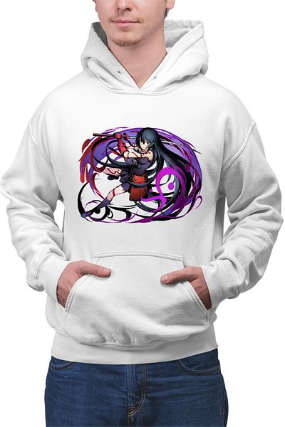 OEM Men's Hoodie Akame ga Kill Flame Moon Kunoichi Power Dragon Ball