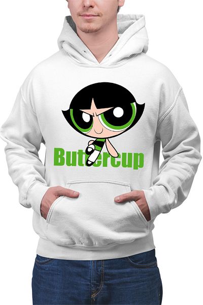OEM Hanorac barbati The Powerpuff Girls Buttercup Tomboy Strong