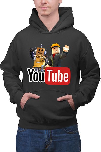 OEM Men's Hoodie Roblox Youtube Creator Online Video Game