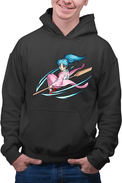 OEM Men's hoodie Yu Yu Hakusho Botan Fly Magic Action