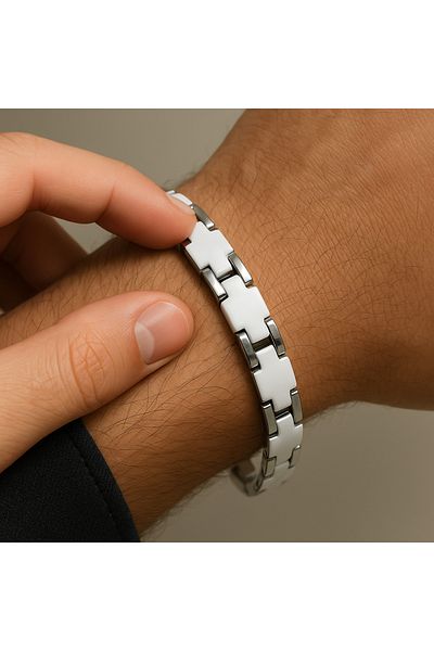 Naviforce Double Sided Men's Steel Bracelet