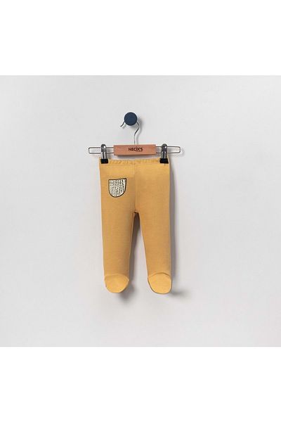 NECİXS BEBEE Ayili Triple Booties Pants Set Camel