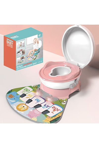 Picodino Olita pentru Copii 4 in 1 cu Covoras Muzical Pian – Roz