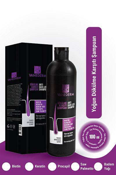 My Honey B Vanederm Collagen and Keratin Anti-Hair Loss Fast Hair Growth Repairing Nourishing Shampoo 300 ml