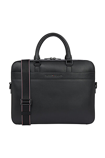 Tommy Hilfiger Corp Siyah Laptop Çantası (AM0AM13222-BDS)