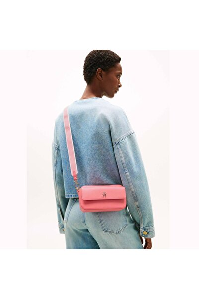 Tommy Hilfiger Women's Pink Shoulder Bag (Aw0Aw17455-Tjh)