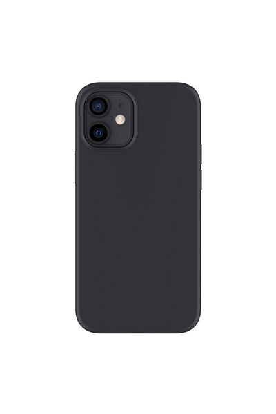 Gekko Mobile » Husă mată pentru iPhone 12 Mini, mată, ultrasubțire, gel de silicon, anti-amprentă, neagră