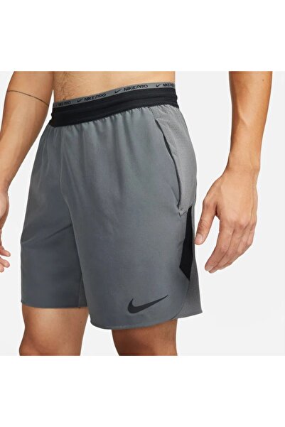 Nike M Np dri fit Npc Flx Rep Short 3.0 Erkek pro gri spor Şort Dd1700-068