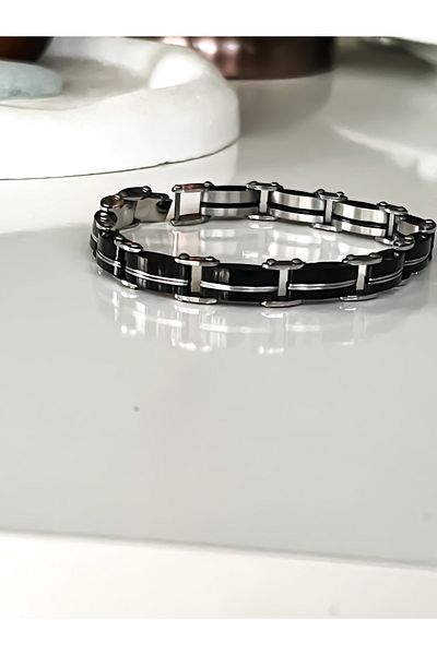 Naviforce Double Sided Use Men's Steel Bracelet