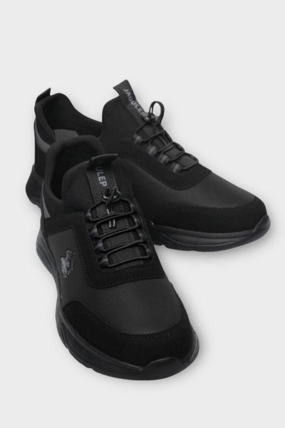 Liger Unisex Daily Skin Comfortable Snekaer Sports Shoes Black