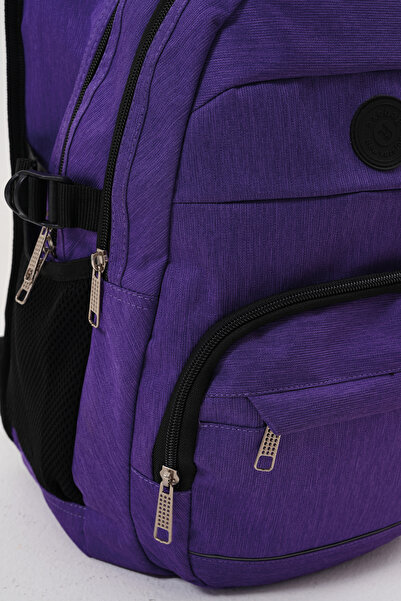 Boman School Backpack for Large Volume, Laptop Compartment, Multi-Compartment High School Middle School Elementary School