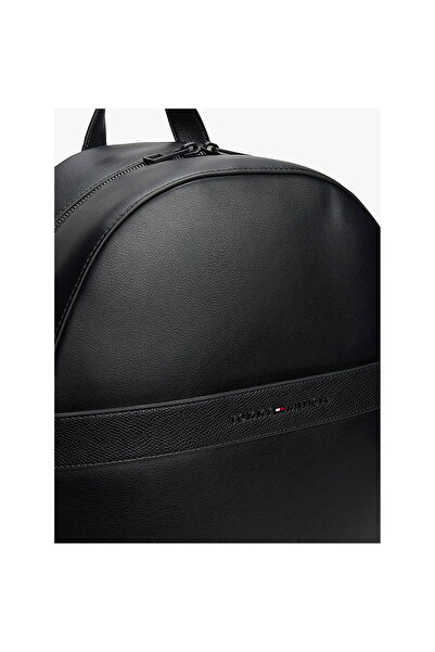 Tommy Hilfiger Erkek TH CORP BACKPACK Sırt Çantası SİYAH-OS