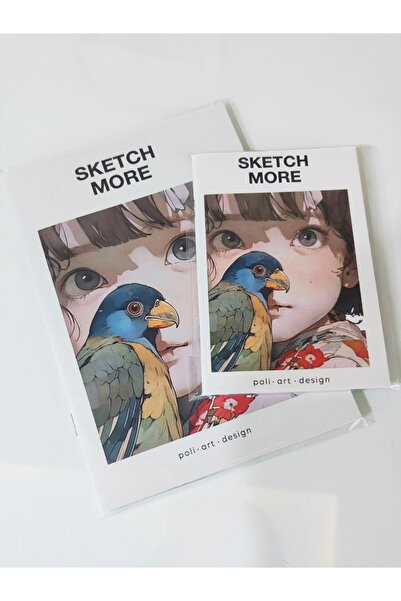 Poli Art Design A6 + A5 – 2’li – 300 gr/m² Amerikan Bristol – Suluboya, Guaj,...