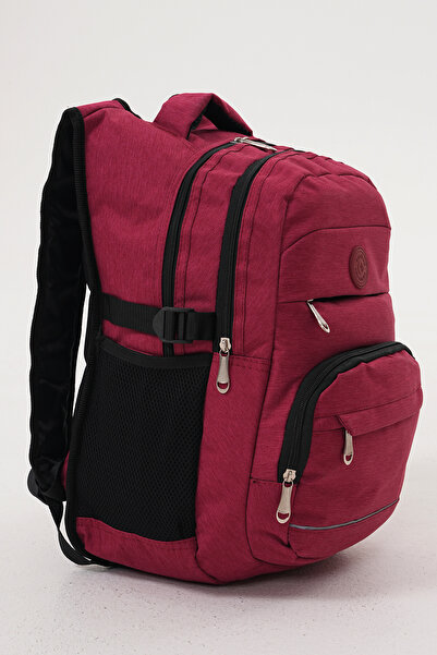 Boman School Backpack for High School Junior High Elementary School with Large Volume, Laptop Compartment, Multi-Compartment