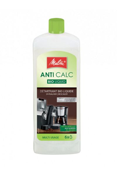 melitta BIO Descaling Solution for Automatic Espresso Machines, 6779372, 250 ml, 6 Uses
