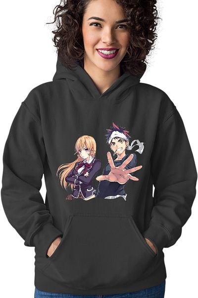 OEM Women's Hoodie Food Wars Souma Erina Gourmet Bishoujo