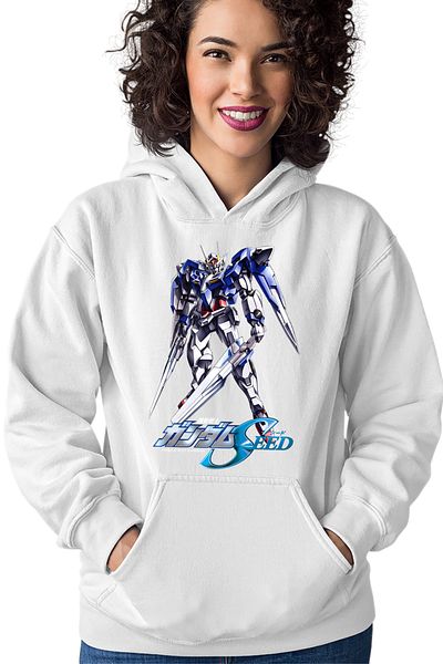 OEM Women's hoodie Gundam Seed Blue Robot Toriko