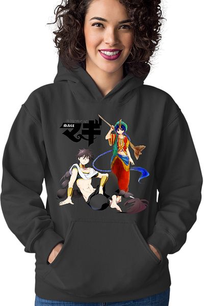 OEM Women's sweatshirt Magi The Labyrinth of Magic Alladin Judar Adventure
