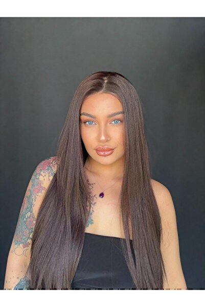 Suzan Peruk Gerçek Saç dokusunda Medikal Hayalet TÜL PERUK