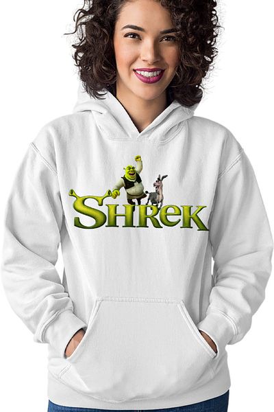 OEM Hanorac dama Shrek Logo Donkey Funny Action Comedy