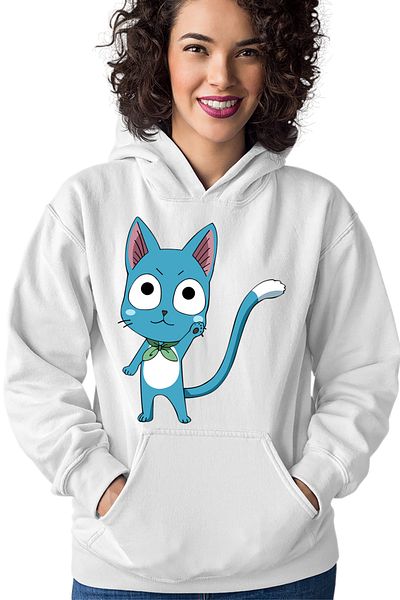 OEM Hanorac dama Fairy Tail Happy Cat Ninja City Mustang
