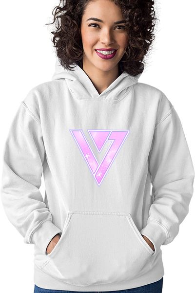 OEM Hanorac dama Seventeen Idol K-pop Group Logo Shiny