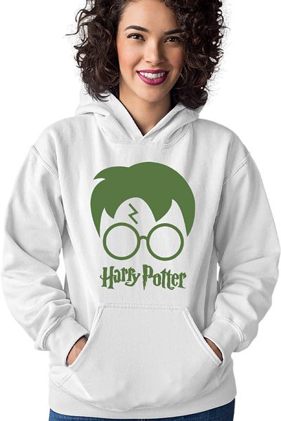 OEM Hanorac dama Harry Potter Logo Hair Style Glasses