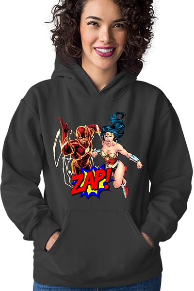 OEM Hanorac dama The Flash Wonder Woman Girl Power