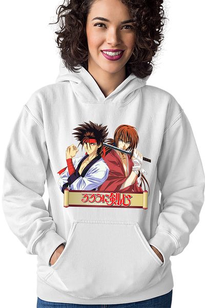 OEM Hanorac dama Rurouni Kenshin Sanosuke Kenshin Manuscript