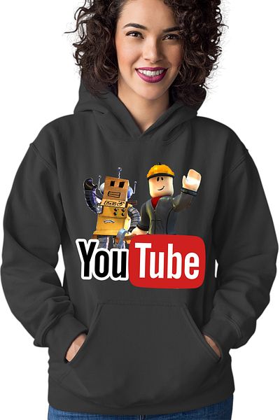 OEM Women's Hoodie Roblox Youtube Creator Online Video Game