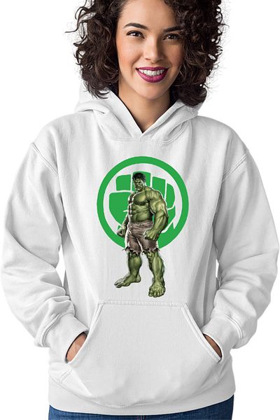 OEM Hanorac dama Hulk The Incredible Muscle Big Power Marvel