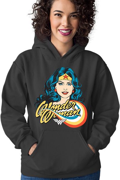 OEM Hanorac dama Wonder Woman Retro Comics Star Beautiful Power