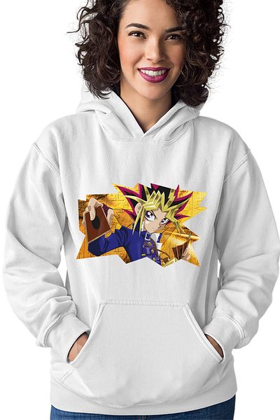 OEM Yu-Gi-Oh! Card Yugi Mutou Anime Kazuki Takahashi Women's Hoodie