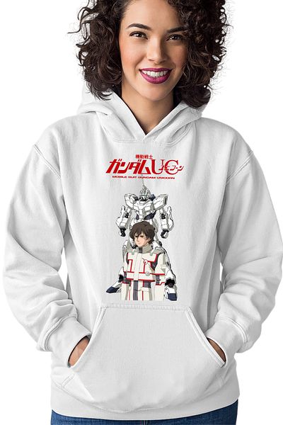 OEM Women's hoodie Gundam Mobile Suit Unicorn
