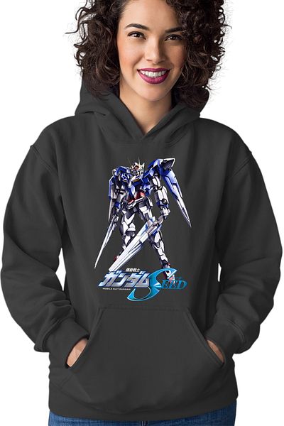 OEM Women's hoodie Gundam Seed Blue Robot Toriko