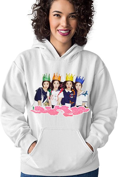 OEM Red Velvet K-Pop Happiness Seulgi Bae Irene Yeri Women's Hoodie