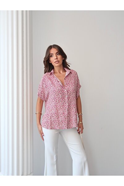 Swass Kısa Kollu Oversize Gömlek