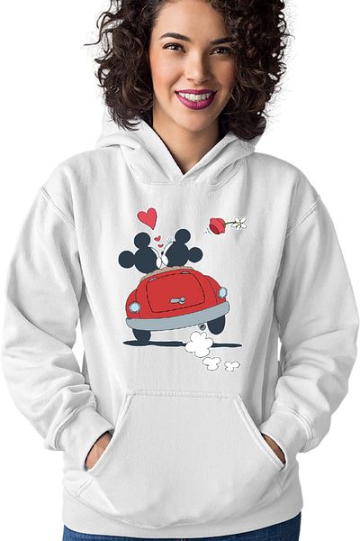 OEM Hanorac dama Mickey Mouse Lovers Minnie Flower