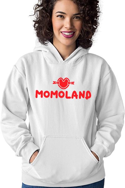 OEM Women's Hoodie Momoland Logo K-Pop Popular Idols Beautiful Korea