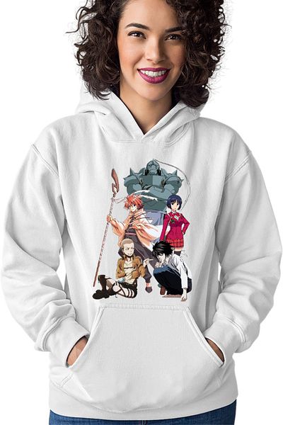 OEM Hanorac dama UQ Holder Negi Orte Connie Attack on Titan Death Note