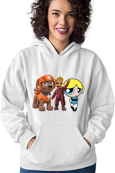 OEM Hanorac dama Baby Groot Bubble Paw Patrol Dog Blonde PowerPuff