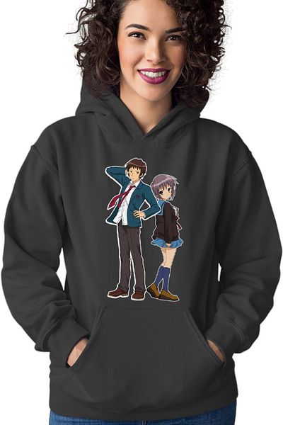 OEM Hanorac dama Haruhi Suzumiya Itsuki Yuki Club Minecraft Funimation