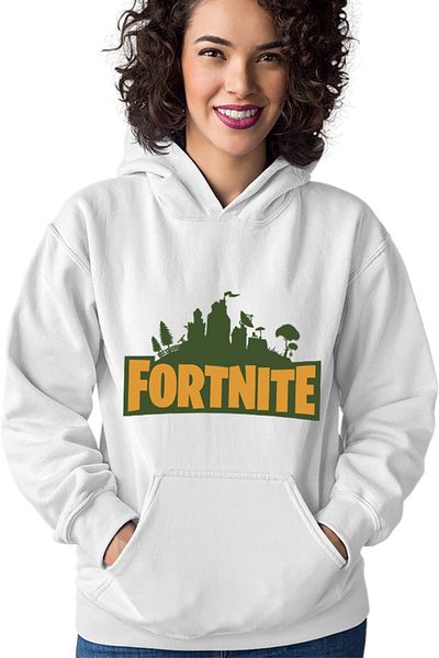 OEM Hanorac dama Fortnite Logo Battle Royale Weapons Characters Loot