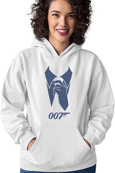 OEM Hanorac dama James Bond White Collar Ian Fleming MI5